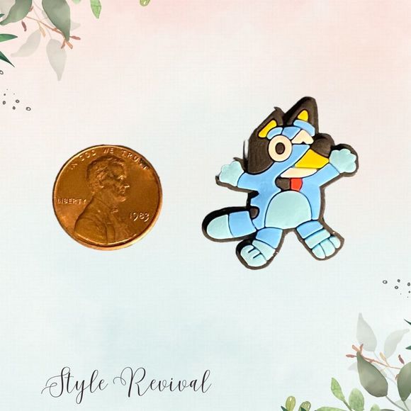 🚨5/$10 Bluey Croc Charm Character Jibbitz Shoe Charm - Picture 1 of 2